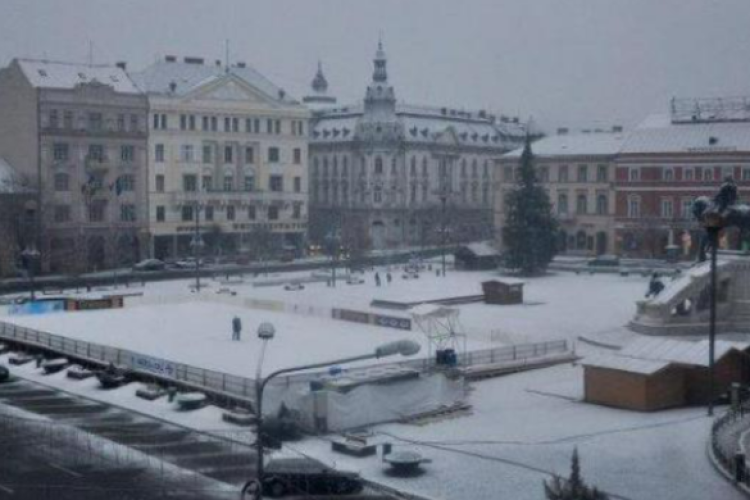 Meteorologii anunță ger de îngheață pietrele! Sunt așteptate ninsori la Cluj 