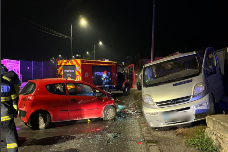 Accident pe strada Oașului din Cluj-Napoca! Un bărbat rănit la cap și cu pierderi de conștiență a fost dus de urgență la spital FOTO