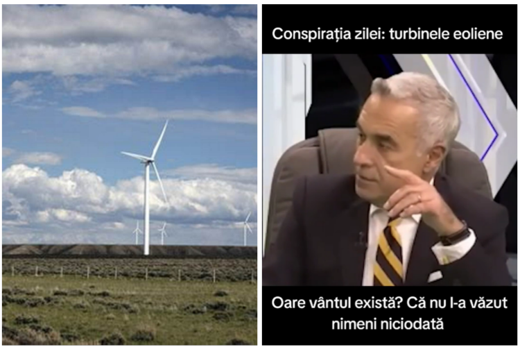 Călin Georgescu „în război” cu energia eoliană: „Eolienele nu produc energie”/ Transelectrica: Ba produc, 26%! VIDEO