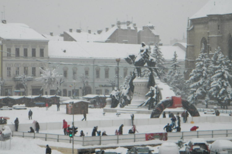 Ninge sau nu de sărbători? Meteorologii au actualizat prognoza și anunță o vreme surprinzătoare de Crăciun și Revelion la Cluj