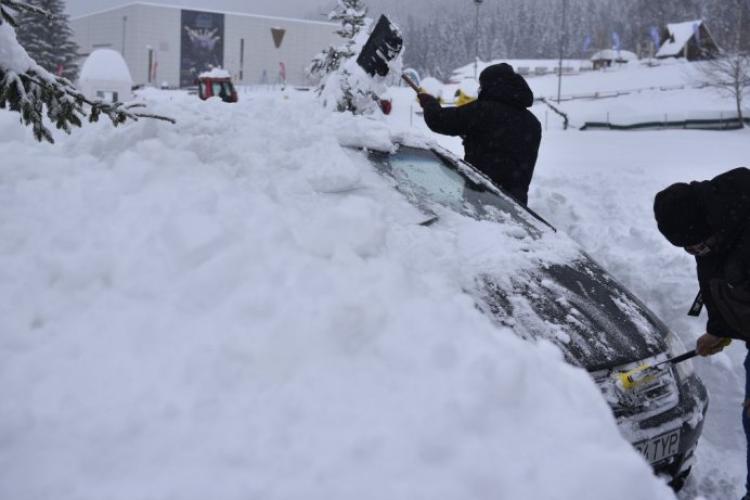 Vreme rece la început de weekend în Cluj. Meteorologii anunță ninsori abundente și temperaturi scăzute