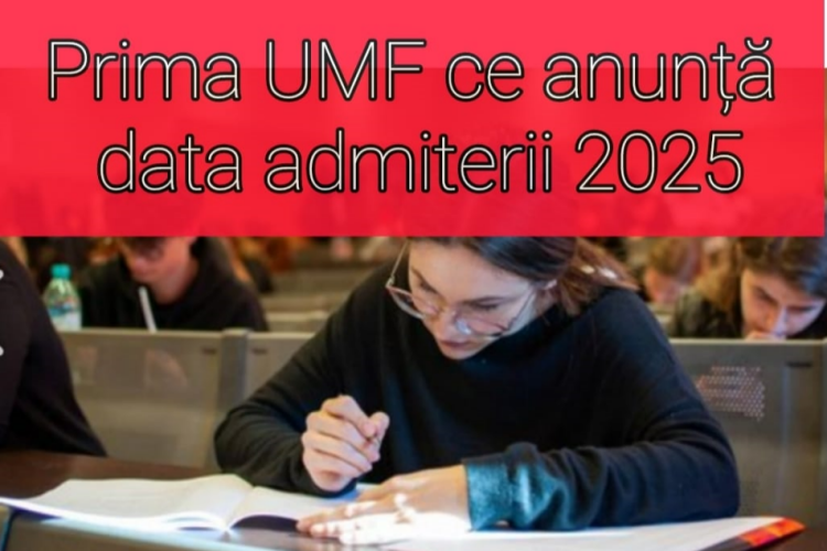 Premieră: Prima Universitate de Medicină care anunță mult mai devreme data admiterii 2025. Probabil, va fi data comună pentru toate marile universități