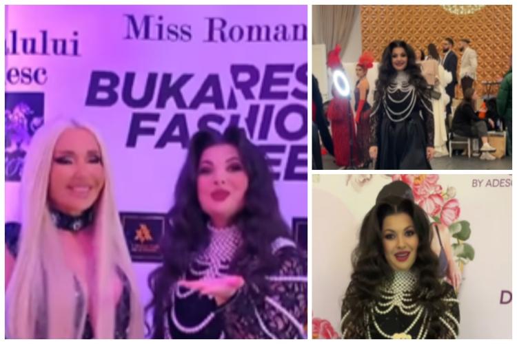 Medana, soția clujeanului Alin Oprea de la Talisman, a revenit pe podium după mai bine de 20 de ani! Apariție senzațională la Fashion Week -VIDEO 