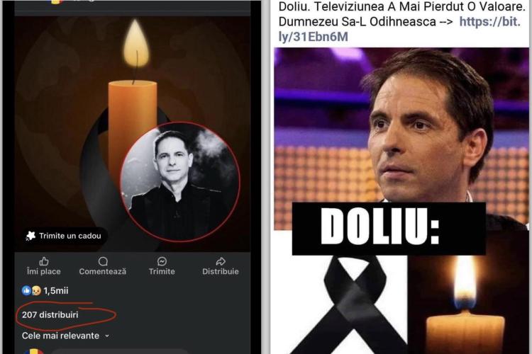 Dan Negru: „Moartea” mea de acum a strâns în zece minute mii de like-uri”. Prezentatorul TV spune lucrurilor pe nume despre fake news 