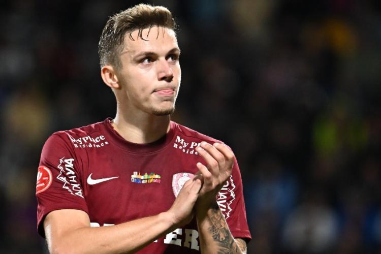 Louis Munteanu, atacantul de la CFR Cluj, a vorbit despre dificultățile din carieră: ,,Plângeam în fiecare seară. Părinții mei au făcut sacrificii mari