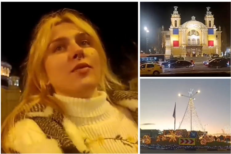 Turistă britanică FASCINATĂ de Cluj și Florești. Ce a impresionat-o: „UIMITOR!N-am mai văzut așa ceva. Anglia, ai MULT de RECUPERAT!” VIDEO