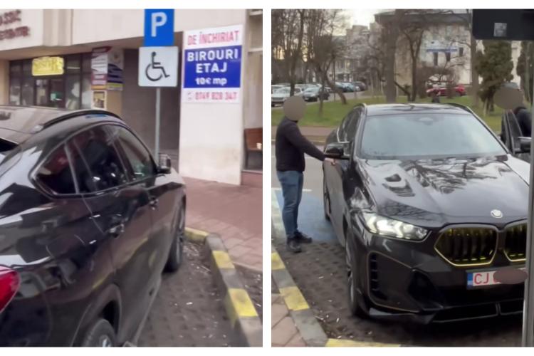 Un șofer din Cluj a devenit vedetă în Suceava! Și-a parcat bolidul de lux, pentru a-și cumpăra cafea, pe locul persoanelor cu dizabilități - VIDEO