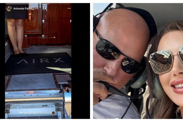 Milionarul Arpad Paszkany a răsfățat-o pe superba sa iubită cu un avion privat ,,la scară”: ,,Plecăm”