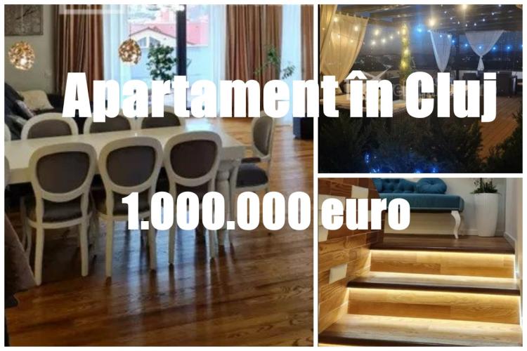 Gata, s-a spart gheața! Un apartament din Cluj se vinde cu 1.000.000 de euro. Și nu, nu e aurit și nu vine cu Ferrari în garaj/ De aici, CERUL e LIMITA!