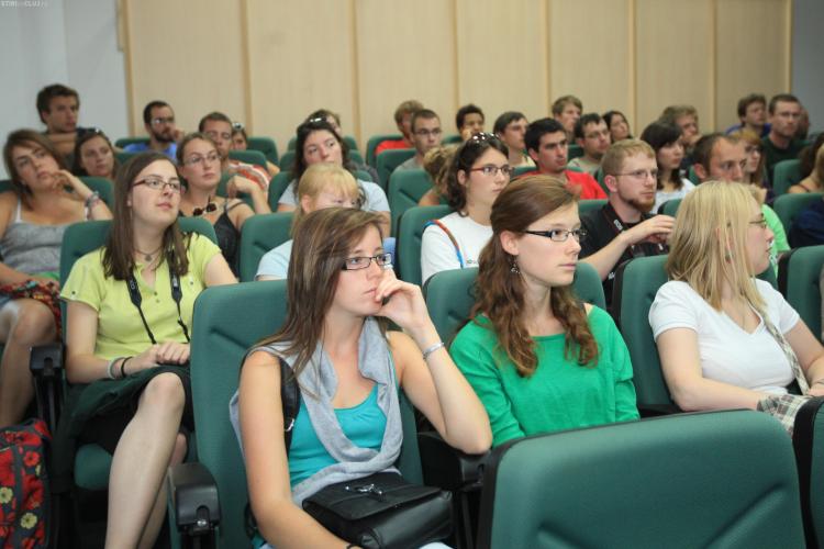 60 de masteranzi belgieni au vizitat USAMV Cluj-Napoca