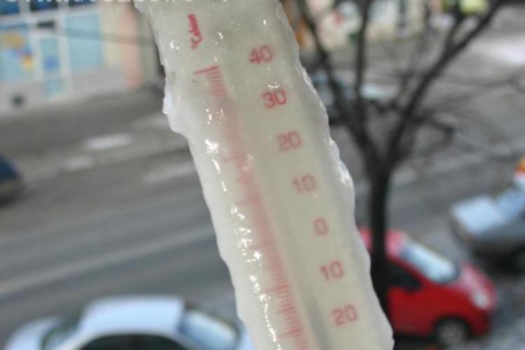 Frigul mai persista la Cluj cateva zile! Vezi ce temperaturi vor fi