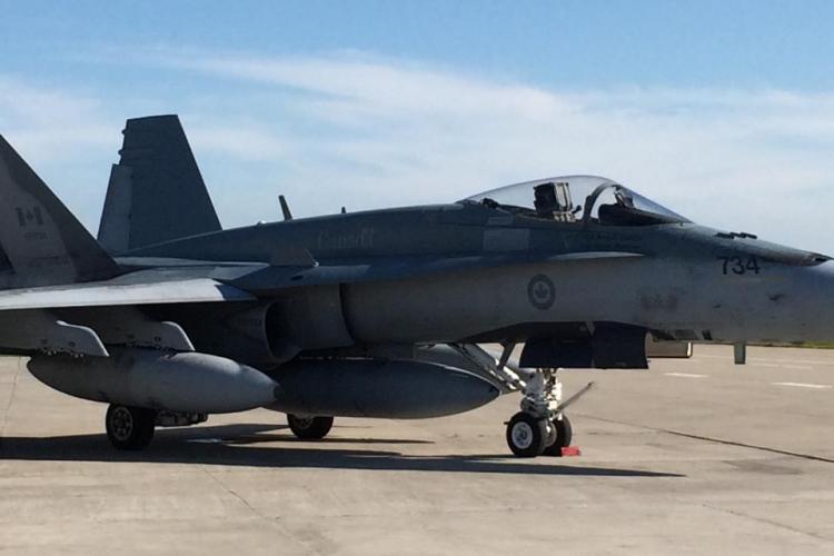 Avioanele CF-18 Hornet au ajuns la Câmpia Turzii și vor sta CINCI LUNI - FOTO