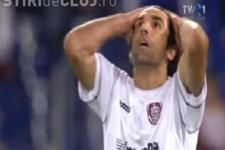 Culio a ratat o mare ocazie in minutul 7 din meciul cu AS Roma. Argentinianul a tras pe langa poarta - VIDEO