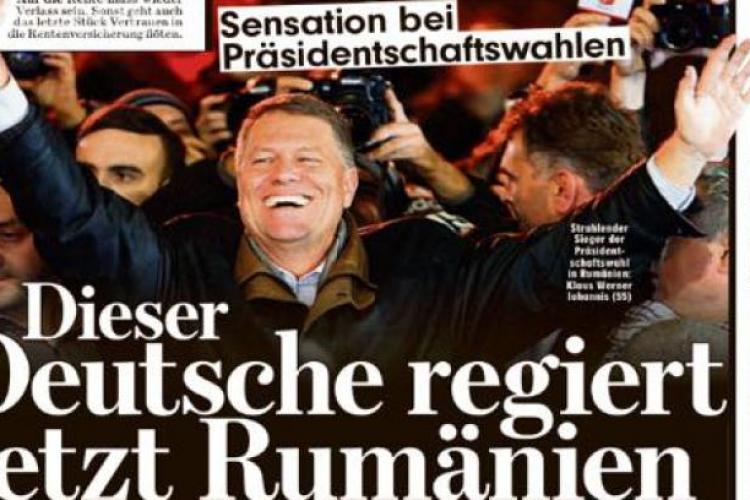 Cel mai vândut ziar din Europa despre Iohannis: Este ”germanul care va conduce Europa”