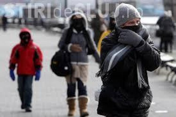 GER la Cluj si în zilele următoare. Meteorologii anunță temperaturi de -20 grade Celsius